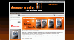 Desktop Screenshot of dezzer-music.com